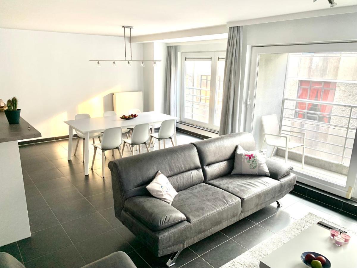 Vakantieappartement Emiel Centrum Oostende Met Garage Ngoại thất bức ảnh