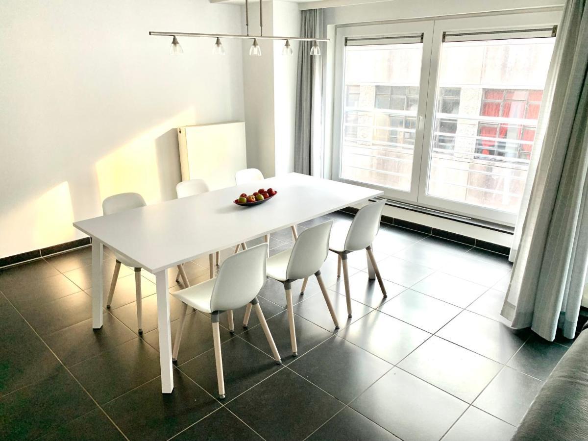 Vakantieappartement Emiel Centrum Oostende Met Garage Ngoại thất bức ảnh