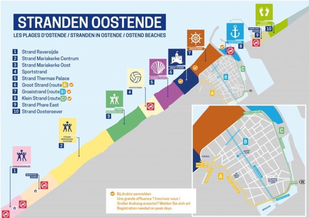 Vakantieappartement Emiel Centrum Oostende Met Garage Ngoại thất bức ảnh