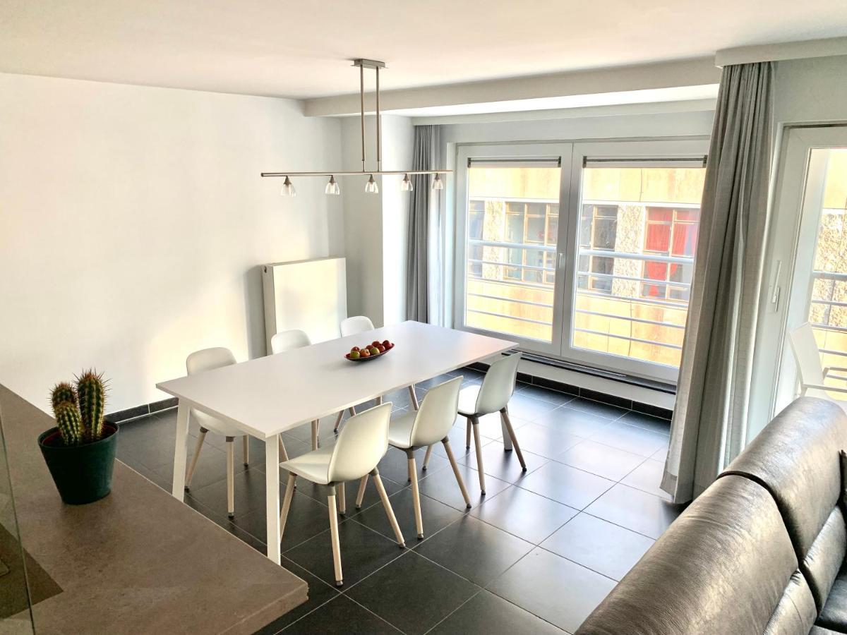 Vakantieappartement Emiel Centrum Oostende Met Garage Ngoại thất bức ảnh