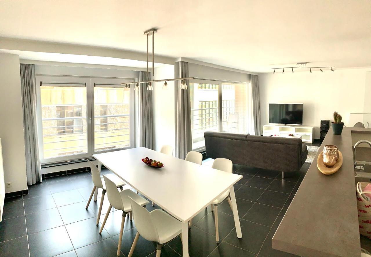 Vakantieappartement Emiel Centrum Oostende Met Garage Ngoại thất bức ảnh