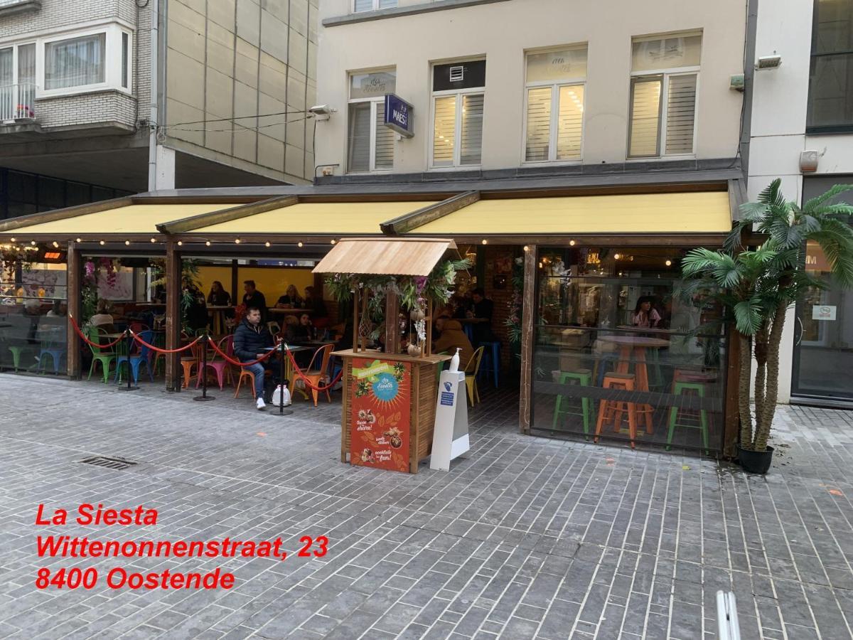 Vakantieappartement Emiel Centrum Oostende Met Garage Ngoại thất bức ảnh